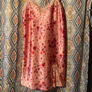 vintage floral slip dress
